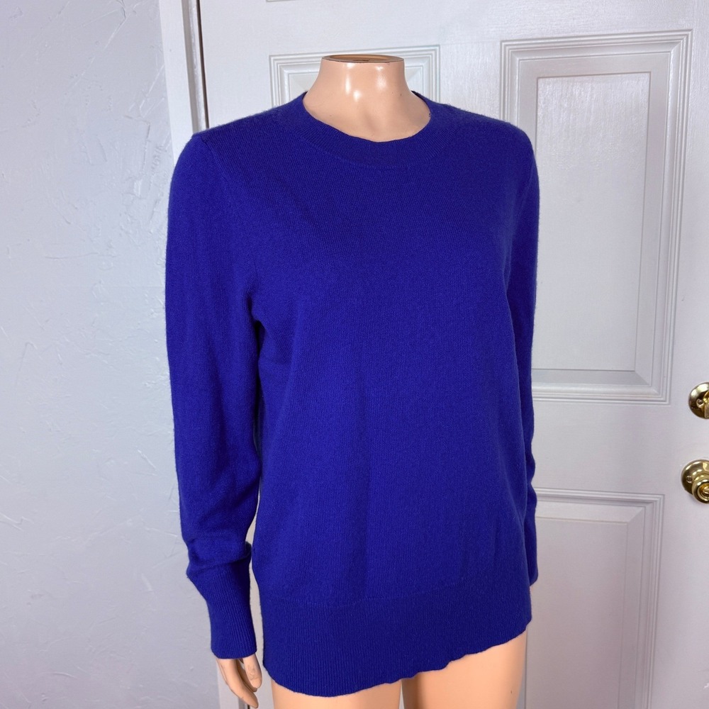 Universal Standard Women's Sweater XS Pullover Cashmere Crew neck  HOLE SS3